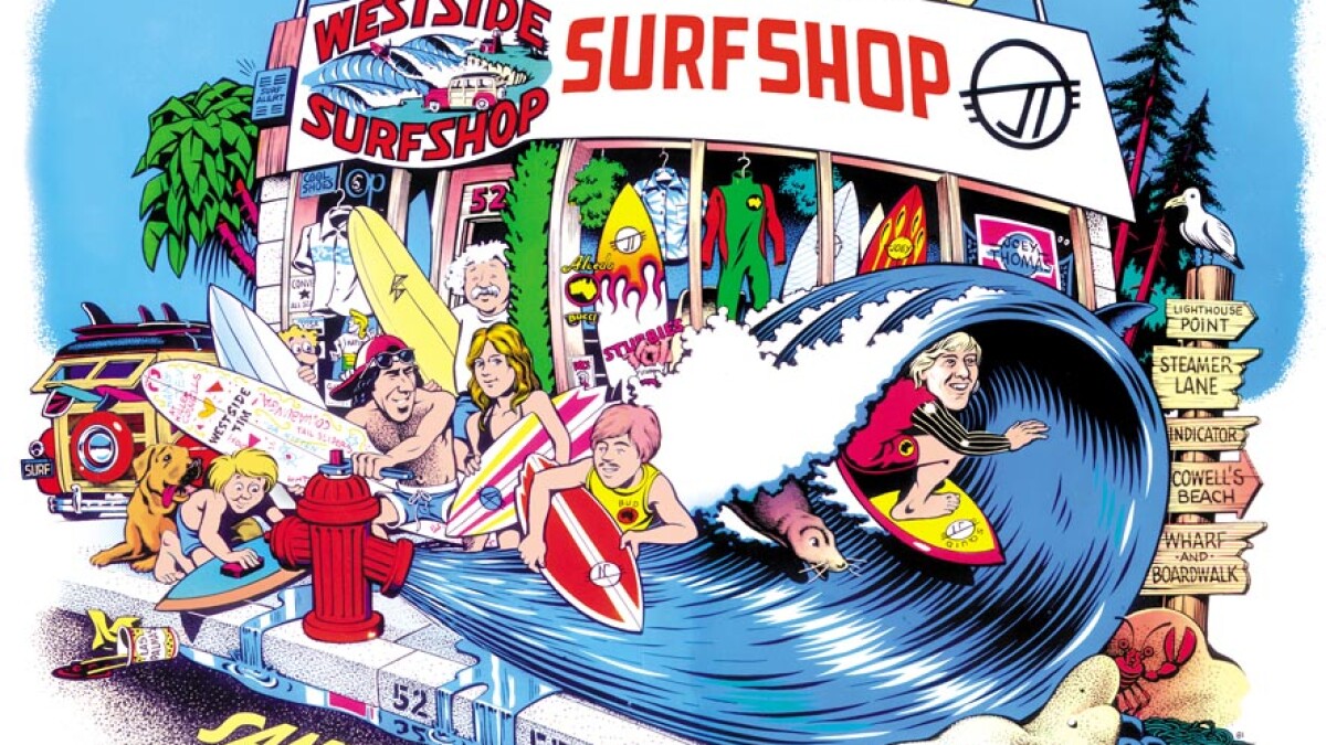 He created iconic surf and skateboard art. Now, he's the focus of